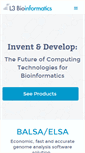 Mobile Screenshot of l3-bioinfo.com
